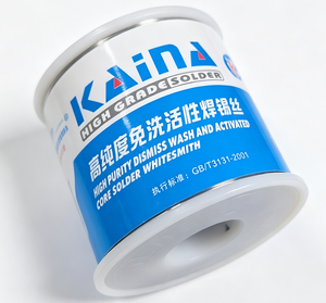 Alambre de Soldadura <span class=keywords><strong>KAINA</strong></span> C-1 Original, Alambre de Soldadura de Plomo con Núcleo de Resina Activada de Alta Pureza, Sin Necesidad de Limpiar, 450g por Bobina - Product Image 4