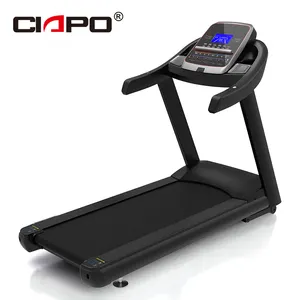 Ciapo-cinta de correr eléctrica comercial, equipo de entrenamiento para gimnasio en casa, cinta de correr plegable con pantalla