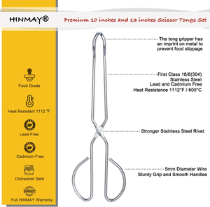 <span class=keywords><strong>Pinzas</strong></span> para Alimentos de Acero Inoxidable, <span class=keywords><strong>Pinzas</strong></span> Metálicas de Cocina - Product Image 4