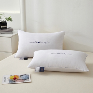 Nouveaux oreillers d'hôtel doux et confortables, estampés, adaptés à toutes les saisons, doux pour la peau et soyeux, en promotion - Product Image 2