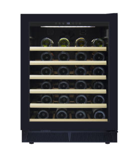 Réfrigérateur à <span class=keywords><strong>vin</strong></span> avec porte en verre électrique en acier inoxydable, affichage numérique, 41 <span class=keywords><strong>bouteilles</strong></span>, refroidissement par compresseur intégré, réfrigérateur pour hôtel - Product Image 2