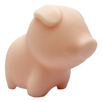 Cadeau promotionnel pour les tout-petits Jouets de bain en silicone de qualité alimentaire Canards flottants Animaux sans trous Collection de type animal en plastique