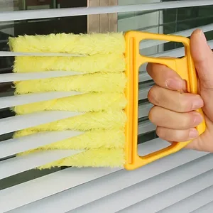 Brosse de nettoyage pour stores - Dépoussiéreur détachable et lavable avec manche en plastique et poils doux pour usage domestique - Product Image 3