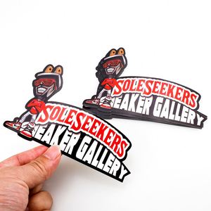 FX Custom Sticker Vinyl Die Cut Stickers Printing <b>Adhesive</b> Waterproof Company Cartoon <b>PVC</b> Logo Transparent Stickers - Product Image 2