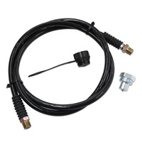 Tuyau hydraulique haute pression 6' 10000Psi avec raccord CH-604 filetage 3/8"