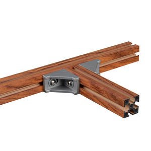 Su misura 2020 venature del legno Standard nazionale in alluminio profilo T Slot in lega di alluminio estruso telaio profilo - Product Image 3