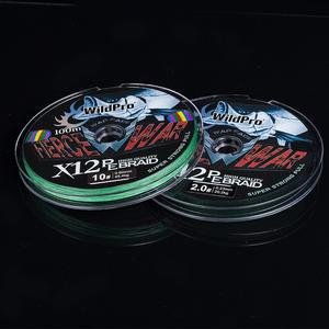 Ligne de pêche tressée WildPro 12 brins en PE, 100 m, haute résistance, super résistante, pour la pêche en eau douce et en eau salée - Product Image 3