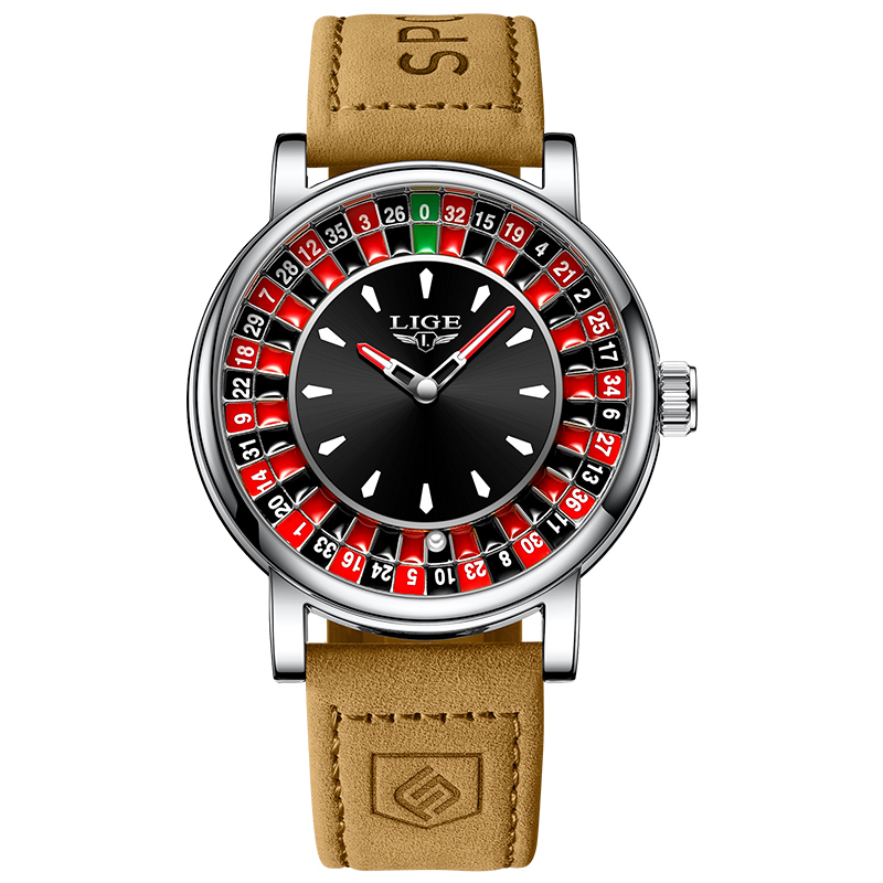 I - marron argenté + coffret cadeau