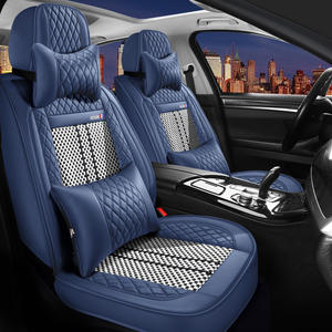 Adatto per <span class=keywords><strong>coprisedili</strong></span> <span class=keywords><strong>Honda</strong></span> <span class=keywords><strong>Civic</strong></span>, <span class=keywords><strong>coprisedili</strong></span> universali per tutte le stagioni, cuscini per sedili in pelle e seta di ghiaccio - Product Image 1