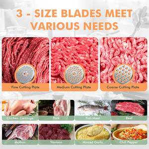 Picadora de Carne Multifuncional para Cocina, Máquina Cortadora de Alimentos Automática, Venta al Por Mayor - Product Image 4