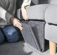 Organisateur suspendu pratique pour lit et canapé, sac de rangement en feutre pour chevet avec poches – Vente chaude