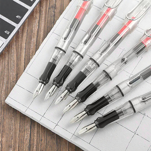 Penna Stilografica Trasparente a Punta Obliqua a Becco d'Anatra per <span class=keywords><strong>Calligrafia</strong></span> Araba Inglese, <span class=keywords><strong>Scrittura</strong></span> Artistica Gotica, Forniture per <span class=keywords><strong>Scrittura</strong></span> all'Ingrosso - Product Image 1