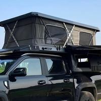 Tente de camion à double couche imperméable à installation simple, 6,5-8 pieds, pour pick-up Dadao Explore, camping et utilisation sur le toit de voiture