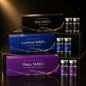 Suero Facial NAD+ en Ampolla, Hidratante y Humectante, Marca Privada, Fórmula Personalizada, Fabricante y Proveedor de Productos para el Cuidado de la Piel, OEM ODM - Product Image 3