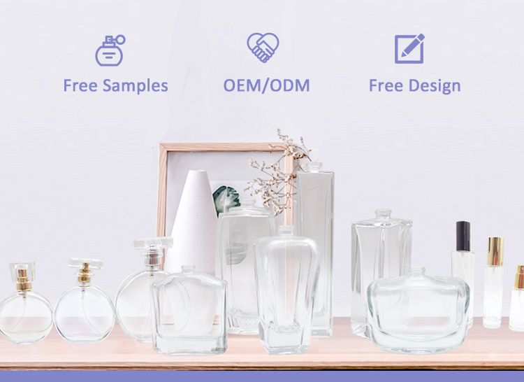 100ml Portable Perfume Spray Bottles Non slip fragrance spray bottles