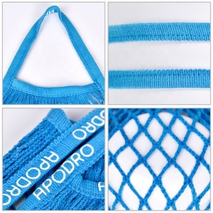 Filet d'épicerie au crochet à tricoter écologique Sac fourre-tout en filet de coton Sac à provisions pour fruits et légumes - Product Image 3