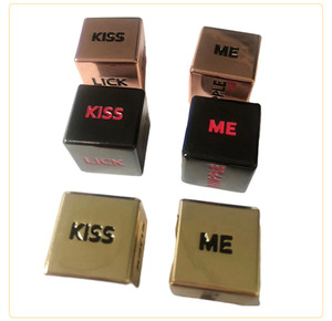 <span class=keywords><strong>Dados</strong></span> de Metal Poliédricos de 6 Caras con Letras del Alfabeto, Modelo URL0313-2, 100% Impermeables, 12g, <span class=keywords><strong>para</strong></span> Ajedrez y Juegos de Cartas - Product Image 5