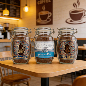 Caffè Arabica Liofilizzato di Alta Qualità 100g, Campione Gratuito, Caffè Istantaneo in Bottiglia con Etichetta Privata - Product Image 4