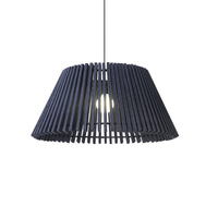 Nouvelle abat-jour acoustique en feutre écologique, décoration intérieure, lustre, luminaire suspendu créatif pour la maison, le salon, le restaurant