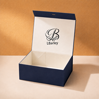 Échantillon Gratuit Boîte à Vêtements Pliante Rectangulaire Personnalisée en Carton OEM, Emballage Plat, Boîte Cadeau Magnétique Pliable en Papier