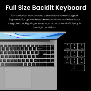 Nuevas laptops empresariales ligeras Yifang de 16 pulgadas con Intel Core i7, Windows 11, SSD de 512 GB, RAM DDR4, en stock <span class=keywords><strong>y</strong></span> listas para entrega inmediata. - Product Image 5