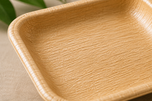 4.5 Inch Square Areca Palm Leaf Disposable <b>Side</b> <b>Plate</b> | Compostable Eco-Friendly Heavy-Duty Catering <b>Plate</b> - Product Image 5