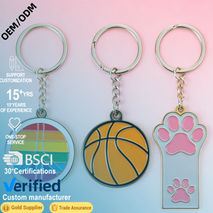 OEM Customized Zinc Alloy Metal Keychain Personalized Logo Antique/Modern Design UV Printing for Promotional Brand Merchandise