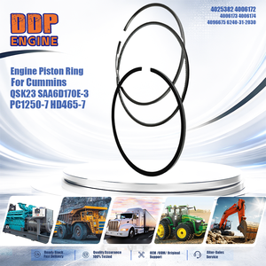 Anillo de Pistón de Motor para Maquinaria de Construcción 4025382 4006172 4006173 4006174 4096675 para Cummins QSK23 SAA6D170E-3 PC1250-7 HD465-7 - Product Image 2