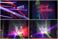 Laser RGB 2W 3W 5W 10W pour DJ, club, fête, scène, éclairage, animation, lumière laser, adapté pour les fêtes à domicile, les bars