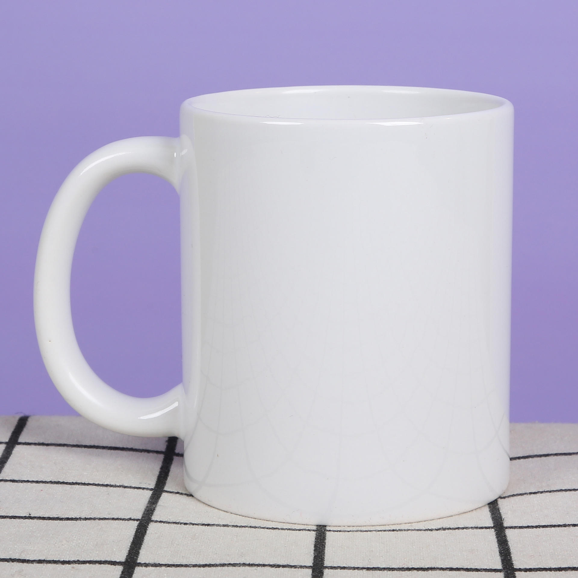 ถ้วยเคลือบสีขาว (AB)