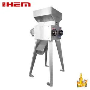 Electrical Malt Mill with Stainless Steel or Carbon Steel Rollers Support Custom make for Micro Brewery Home Brewery and factory