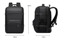Sac d'ordinateur d'affaires unisexe multifonctionnel, nouveau sac à dos décontracté pour homme, sac à dos simple pour étudiant, sac à dos de grande capacité