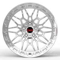Jantes forgées monobloc HS Custom Chrome Beadlock 5X120 Drag Racing pour BMW M3 M4 F30 F80 G20 G21 G22 G23 G80 G82