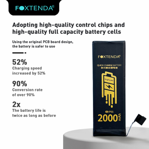 Foxtenda <span class=keywords><strong>แบ</strong></span><span class=keywords><strong>ต</strong></span>เตอรี่โทรศัพท์แท้สำหรับ <span class=keywords><strong>iPhone</strong></span> <span class=keywords><strong>5S</strong></span> - Product Image 2