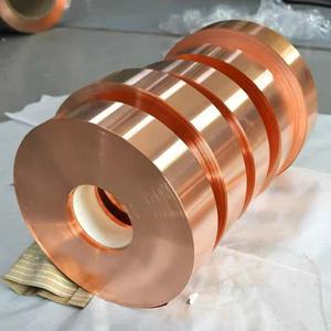 Brass <b>Copper</b> <b>Strip</b> Bright Surface <b>Copper</b> Foil Decorative Applications Welding Cutting Services - Product Image 2