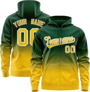 Custom Embroidered Vintage Sublimation Gradient <b>Baseball</b> Zip Fleece <b>Jacket</b> Personalized Team Name Number Streetwear Full Zip <b>Men</b> - Product Image 1