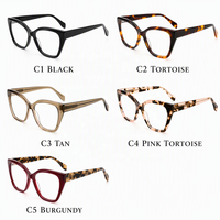 Montures optiques classiques en BIO-acétate pour femmes, texture écaille de tortue rétro, faites à la main, faible MOQ, échantillonnage en 7 jours