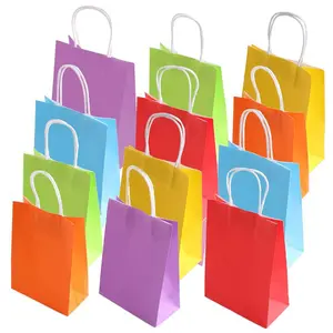 Custom The Industry Competitive Price Multi Color Paper Bag For Store shopping