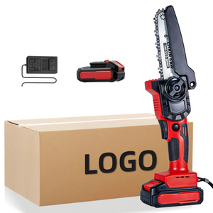 Scie à chaîne électrique sans fil YaJin Industrial DIY pour l'élagage des arbres, 6 pouces, moteur sans balais, utilisation à une main, haute efficacité - Product Image 1