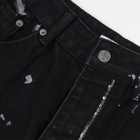 Celana Jeans Tie Dye DiZNEW Pria, Fashion Retro Kasual, Celana Jeans Kaki Lebar Longgar, Celana Jeans Korea Street Style, Celana Jeans Lurus Motif Camo untuk Pria