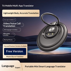 เครื่องแปลภาษาอัจฉริยะพกพา T6 ดีไซน์ใหม่ปี 2026 รองรับ 142 ภาษา แปลเสียงแบบเรียลไทม์ สำหรับการเดินทางเพื่อธุรกิจ - Product Image 5