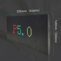 Panel LED Capacitivo para Exteriores P5 SMD2525, Panel de Pantalla LED Impermeable para Carteleras, 640x640mm, Brillo de 7000cd