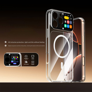 เคสโทรศัพท์ iPhone 16 Pro Max รุ่น I-P1 Smart Screen Mirroring ดีไซน์ซิลิโคนรูปสัตว์ พร้อมแม่เหล็กสำหรับบันทึกภาพและถ่ายเซลฟี่ - Product Image 4
