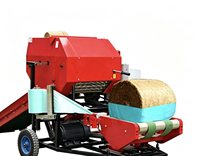 Machine d'emballage et d'enrubannage de silage de maïs à haut rendement