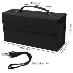 Estojo de Lápis de Poliéster Bestseller Mark Touch em Estoque, Bolsa de Armazenamento para Esboços Estilo Europa América, Bolsa de Pintura para 80/60/120 Cores - Product Image 1