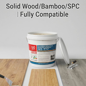 MS-77C INGADA Adhésif scellant MS de qualité supérieure 15KG pour sols en bois, <span class=keywords><strong>parquet</strong></span>, WPC, SPC, PVC, acoustique, construction et menuiserie - Product Image 1