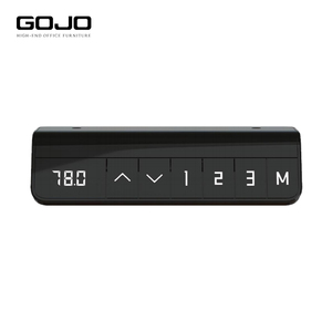 Ergonomic văn phòng có thể điều chỉnh đứng bàn máy tính với động cơ kép điện tử nâng bảng ngồi đứng cơ chế cơ sở gỗ - Product Image 3