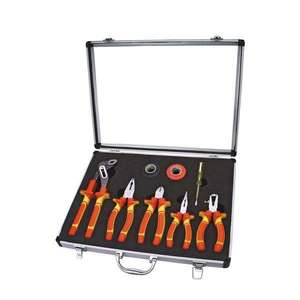 Juego de Herramientas Aisladas VDE Certificadas, 8 Piezas, Juego de Destornilladores de Seguridad Aislados de 1000V para Electricistas - Product Image 1