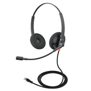 Casque téléphonique filaire avec prise RJ9, casque de centre d'appels avec suppression du bruit pour téléphone <span class=keywords><strong>fixe</strong></span>, téléphone IP, Cisco - Product Image 1