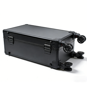 Caja de Herramientas de Aluminio Resistente de 22 Pulgadas, Caja de Almacenamiento con Ruedas Giratorias, Maleta con Asa Desmontable, Personalizable OEM - Product Image 2